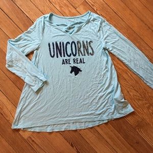Girls unicorn shirt